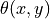 \theta(x,y)